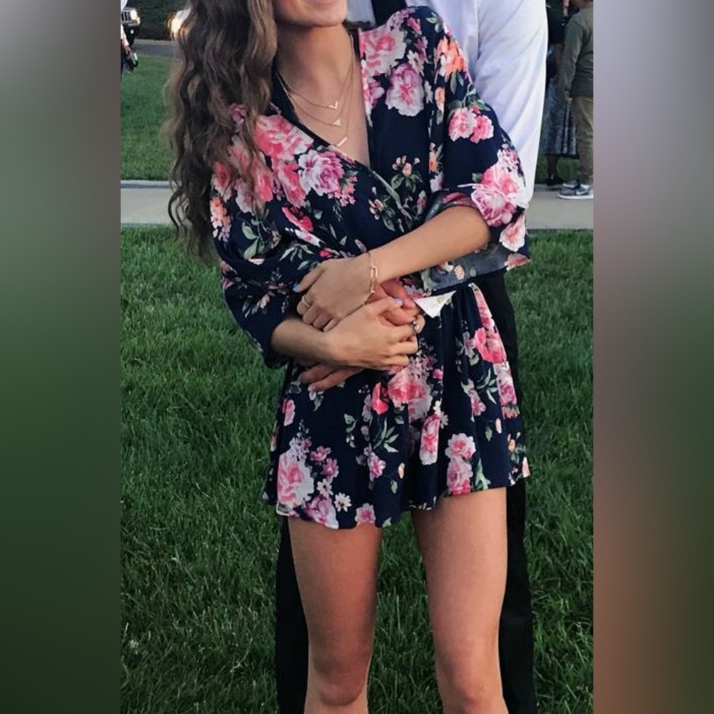 Altar’d State Floral Romper